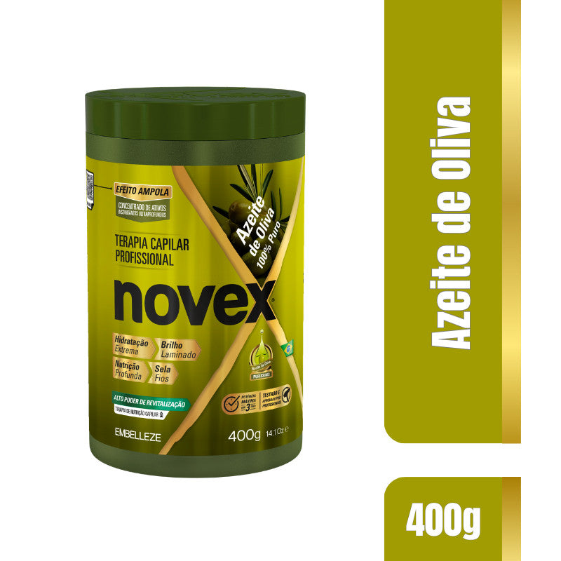 Creme de Tratamento Novex Azeite de Oliva e Alecrim 400g