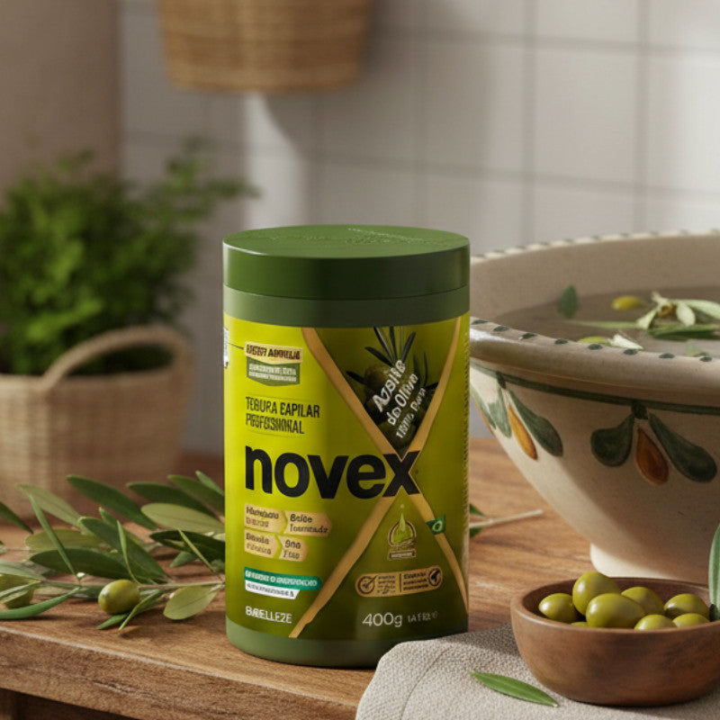 Creme de Tratamento Novex Azeite de Oliva e Alecrim 400g