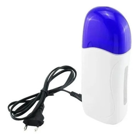 Kit Aquecedor de Cera Roll-On + Refil de Cera 100g + 50 Lenços para Depilação Original