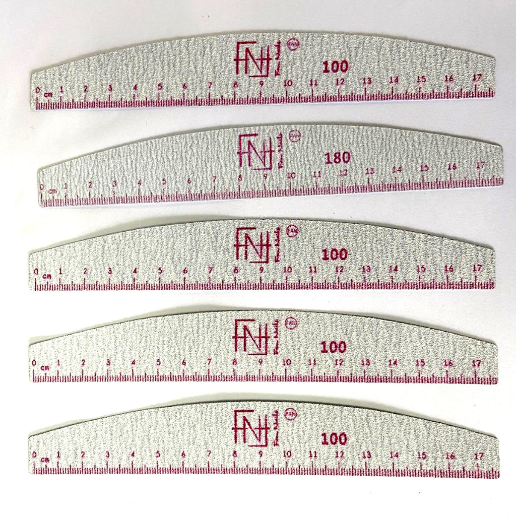 Lixa Reutilizável banana Placa De Ferro Com Refil 100/180 10 unidades